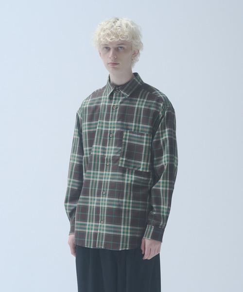 セール】CLASSIC CHECK OVERSIZED SHIRT - クラシックチェックオーバー