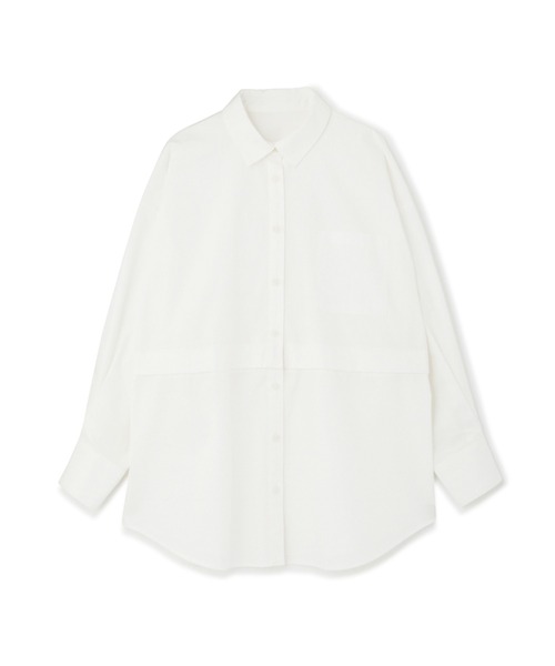 FREE'S MART(フリーズマート)の「◆マルチウェイビッグシャツ(シャツ/ブラウス・レディース・ホワイト/グリーン/ブルー・SMALL/MEDIUM)」の2枚目の写真