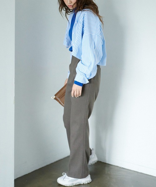 FREE'S MART(フリーズマート)の「◆マルチウェイビッグシャツ(シャツ/ブラウス・レディース・ホワイト/グリーン/ブルー・SMALL/MEDIUM)」の21枚目の写真