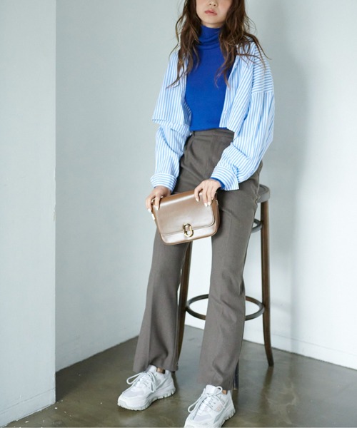 FREE'S MART(フリーズマート)の「◆マルチウェイビッグシャツ(シャツ/ブラウス・レディース・ホワイト/グリーン/ブルー・SMALL/MEDIUM)」の18枚目の写真