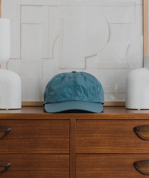 KIJIMA TAKAYUKI（キジマ　タカユキ）の「【KIJIMA TAKAYUKI / キジマ タカユキ】別注 6パネル ナイロンキャップ（キャップ・メンズ・ブルー/コバルトブルー/ブラック/ベージュ/ライトグレー・FREE）」の16枚目の写真