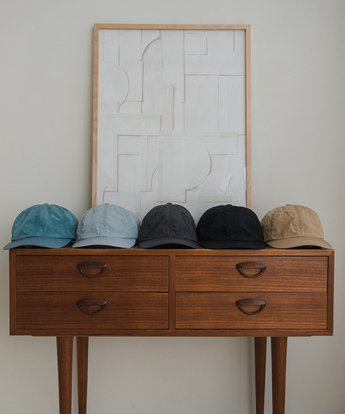 KIJIMA TAKAYUKI（キジマ　タカユキ）の「【KIJIMA TAKAYUKI / キジマ タカユキ】別注 6パネル ナイロンキャップ（キャップ・メンズ・ブルー/コバルトブルー/ブラック/ベージュ/ライトグレー・FREE）」の18枚目の写真