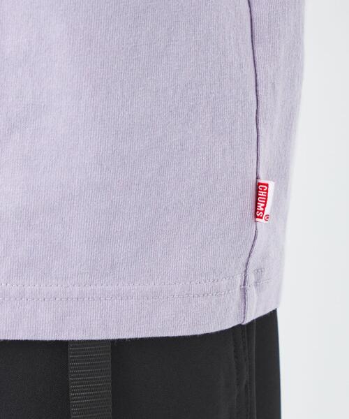 CHUMS(チャムス)の「【別注】<CHUMS> ロゴ ポケット Tシャツ カットソー(Tシャツ/カットソー・メンズ・ライラック/ベージュ/ホワイト・S/XL/L/M)」の7枚目の写真