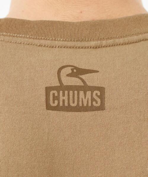 CHUMS(チャムス)の「【別注】<CHUMS> ロゴ ポケット Tシャツ カットソー(Tシャツ/カットソー・メンズ・ライラック/ベージュ/ホワイト・S/XL/L/M)」の18枚目の写真