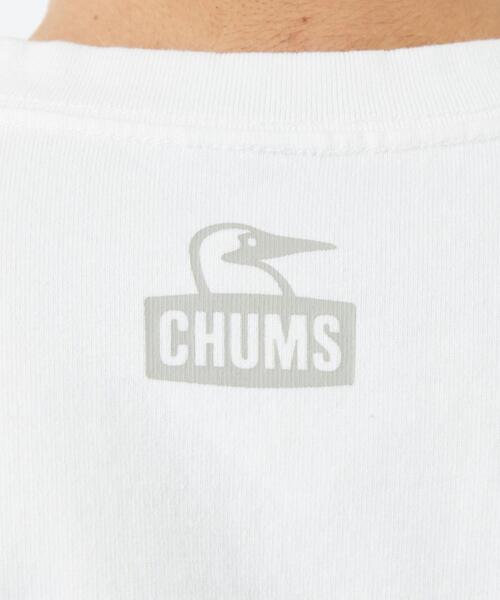 CHUMS(チャムス)の「【別注】<CHUMS> ロゴ ポケット Tシャツ カットソー(Tシャツ/カットソー・メンズ・ライラック/ベージュ/ホワイト・S/XL/L/M)」の20枚目の写真