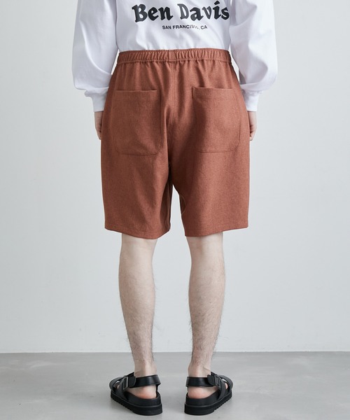 JUNRED(ジュンレッド)の「リネンライクイージーショートパンツ(その他パンツ・メンズ・オリーブ/ブラウン/キナリ・M/L/LL)」の17枚目の写真