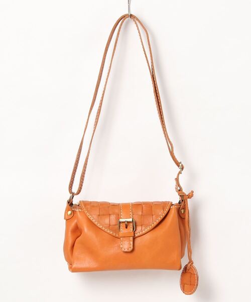 fes(フェス)の「zucchero ズッケロ ショルダーバッグ レディース ななめ掛け ミニ ミニショルダー マチ広 49633(ショルダーバッグ・レディース・ブラウン・FREE)」の9枚目の写真