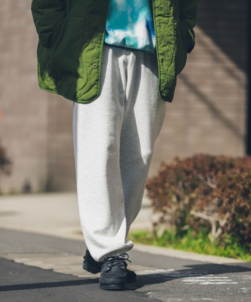 URBAN RESEARCH Sonny Label（アーバンリサーチサニーレーベル）の「『セットアップ対応』裏毛スウェットリラックスパンツ（スウェットパンツ・メンズ・グレー/ブラック・LARGE/MEDIUM）」の4枚目の写真