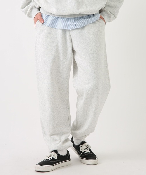 URBAN RESEARCH Sonny Label（アーバンリサーチサニーレーベル）の「『セットアップ対応』裏毛スウェットリラックスパンツ（スウェットパンツ・メンズ・グレー/ブラック・LARGE/MEDIUM）」の8枚目の写真