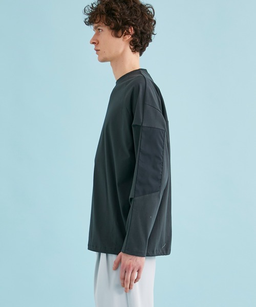 CITY TOKYO（シティトウキョウ）の「DOCKINGNYLOTNL/STシャツ（Tシャツ/カットソー・メンズ・ブラウン/ダークグレー/ブラック/ライトグレー・1/2）」の22枚目の写真