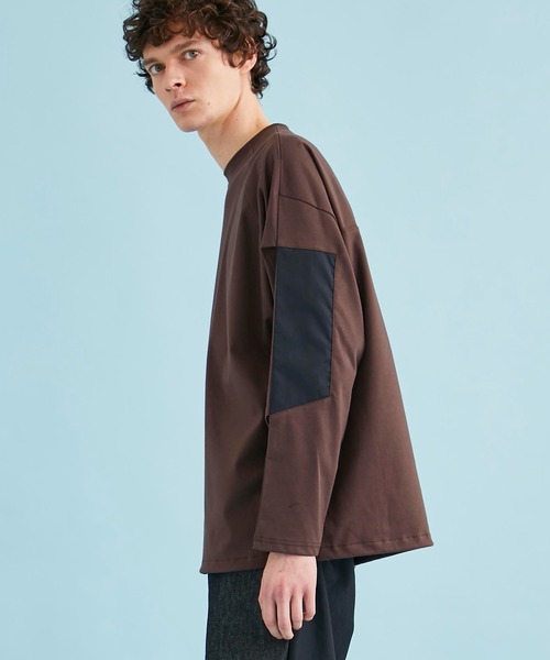 CITY TOKYO（シティトウキョウ）の「DOCKINGNYLOTNL/STシャツ（Tシャツ/カットソー・メンズ・ブラウン/ダークグレー/ブラック/ライトグレー・1/2）」の5枚目の写真