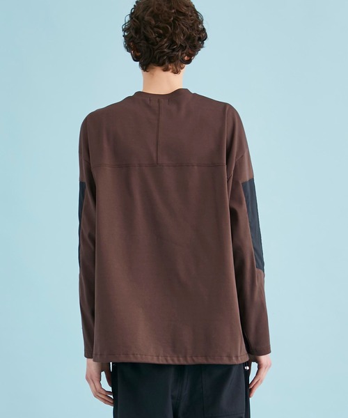 CITY TOKYO（シティトウキョウ）の「DOCKINGNYLOTNL/STシャツ（Tシャツ/カットソー・メンズ・ブラウン/ダークグレー/ブラック/ライトグレー・1/2）」の11枚目の写真