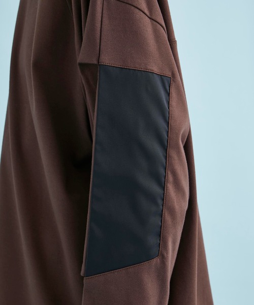 CITY TOKYO（シティトウキョウ）の「DOCKINGNYLOTNL/STシャツ（Tシャツ/カットソー・メンズ・ブラウン/ダークグレー/ブラック/ライトグレー・1/2）」の14枚目の写真