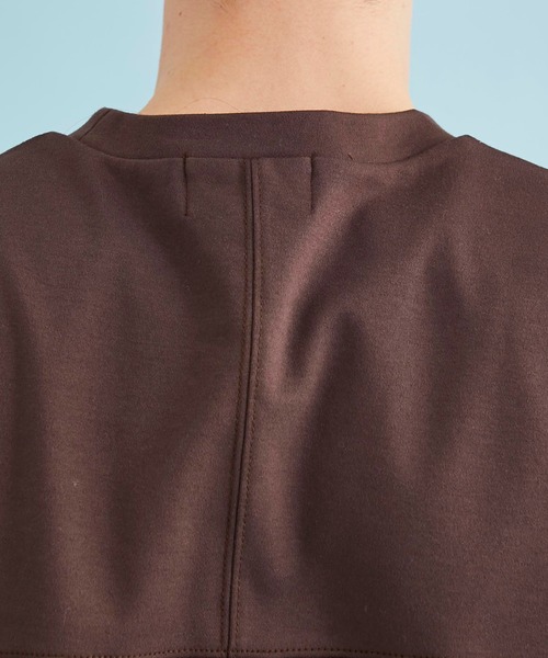 CITY TOKYO（シティトウキョウ）の「DOCKINGNYLOTNL/STシャツ（Tシャツ/カットソー・メンズ・ブラウン/ダークグレー/ブラック/ライトグレー・1/2）」の15枚目の写真