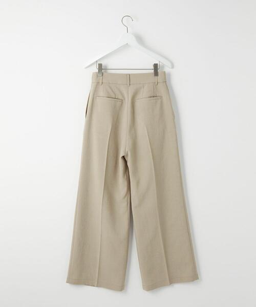 EMMEL REFINES センタープレス ハイウエストタックパンツ　S EMMEL REFINES（エメルリファインズ）の「＜EMMEL REFINES＞EM