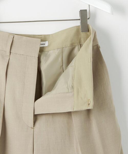 【人気☆オシャレ☆EMMEL REFINES】ベージュパンツ　サイズS EMMEL REFINES スラックス パンツ 「EMMEL REFINES」EM マーブル