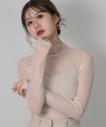 Amiur | sheer multi tops(Tシャツ/カットソー)