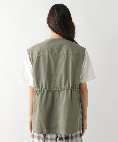 GLOBAL WORK(グローバルワーク)の「ミリタリーベスト/177871(ベスト・レディース・カーキ/スミクロ/ダークグレー・FREE)」の19枚目の写真