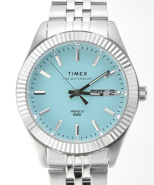 TIMEX(タイメックス)の「【TIMEX/タイメックス】Waterbury Legacy 36mm スカイブルー【 ウォッチ 】(アナログ腕時計・レディース・シルバー・FREE)」の11枚目の写真
