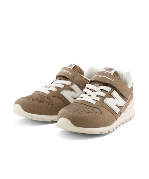 NEW BALANCE（ニューバランス）の「996（スニーカー・キッズ・ピンク/ブラウン・23.5cm/19.5cm/20.5cm/22.5cm/18.5cm/19.0cm/23.0cm/21.5cm/18.0cm/17.0cm/17.5cm/22.0cm/20.0cm/24.0cm/21.0cm）」の3枚目の写真