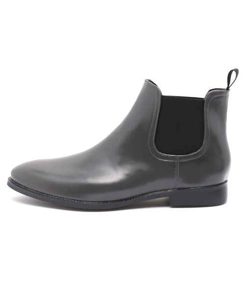 OUTLET（アウトレット）の「【Discoat Parisien】サイドゴアレインブーツ（ブーツ・メンズ・グレー/ブラック・LARGE/MEDIUM）」の3枚目の写真