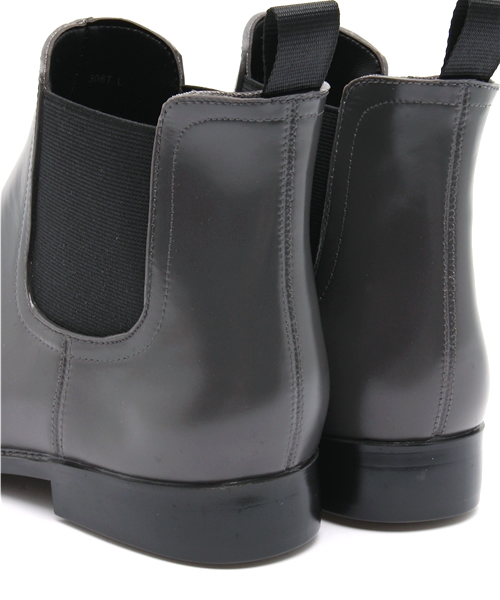 OUTLET（アウトレット）の「【Discoat Parisien】サイドゴアレインブーツ（ブーツ・メンズ・グレー/ブラック・LARGE/MEDIUM）」の8枚目の写真