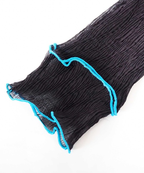 CONTROL FREAK / CTFK(コントロールフリーク)の「CONTROL FREAK(コントロールフリーク)シアーアームカバー(アームカバー・レディース・アイボリー/ブラック/グリーン・FREE)」の17枚目の写真