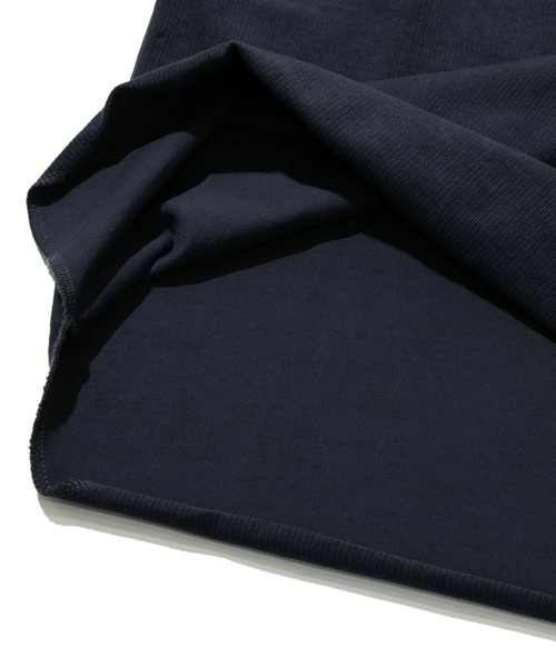 AOZORA(アオゾラ)の「AOZORA/アオゾラ ストライプインレイラグランロンT(Tシャツ/カットソー・メンズ・ブルー系その他/ブラック/マスタード・MEDIUM/LARGE/X-LARGE)」の13枚目の写真