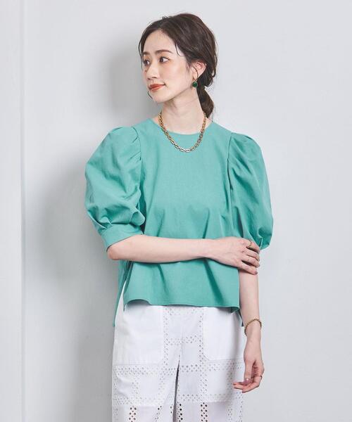 RIRANCHAギャザーブラウス