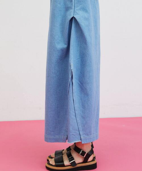 FRAPBOIS（フラボア）の「ラフデニム パンツ（その他パンツ・レディース・サックスブルー/ネイビー・1/0）」の3枚目の写真