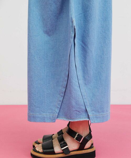 FRAPBOIS（フラボア）の「ラフデニム パンツ（その他パンツ・レディース・サックスブルー/ネイビー・1/0）」の9枚目の写真