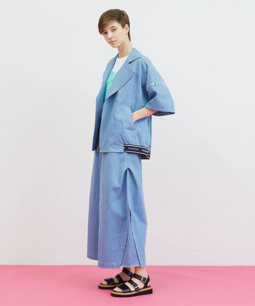 FRAPBOIS（フラボア）の「ラフデニム パンツ（その他パンツ・レディース・サックスブルー/ネイビー・1/0）」の17枚目の写真