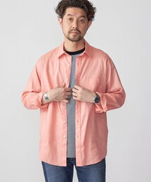SHIPS | SHIPS: SOLOTEX(R) サフィラン リネン ハイブリッド レギュラーカラーシャツ(シャツ/ブラウス)
