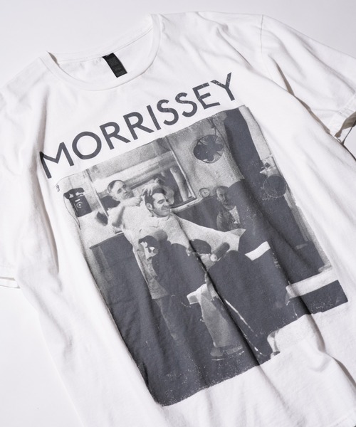 THRIFTY LOOK(スリフティールック)の「THRIFTY LOOK / スリフティールック THRIFTY"MORRISSEY"TEE モリッシー バンドTシャツ バンT(Tシャツ/カットソー・メンズ・ホワイト・X-LARGE/LARGE)」の9枚目の写真