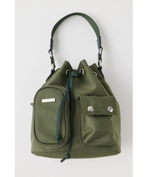 MOUSSY | LOGO STRAP BUCKET バッグ(ショルダーバッグ)