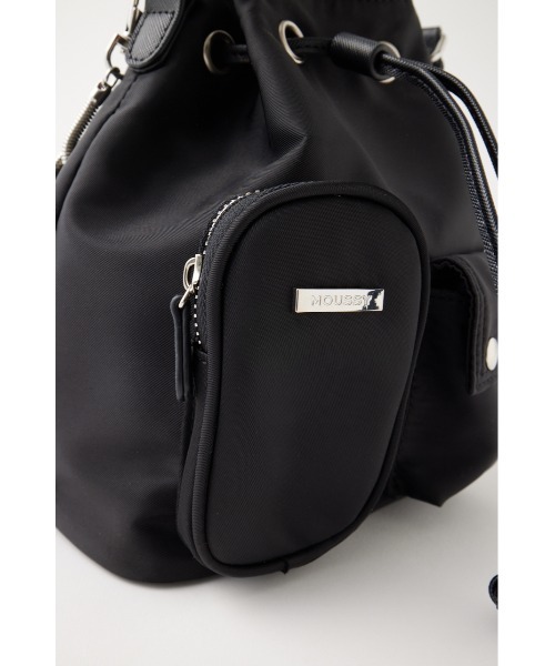 MOUSSY(マウジー)の「LOGO STRAP BUCKET バッグ(ショルダー MOUSSY(マウジー)の「LOGO STRAP BUCKET バッグ(ショルダー