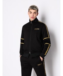 ARMANI EXCHANGE | 【A|X アルマーニ エクスチェンジ】ゴールドテープ　ジップアップスウェット(パーカー)