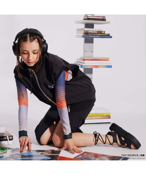 PUMA（プーマ）の「PUMA プーマ ウィメンズ メイズ サンダル レース（サンダル・レディース・ブラック×ホワイト/ベージュ系その他・26.0cm/25.0cm/24.0cm/23.0cm/22.0cm）」の6枚目の写真