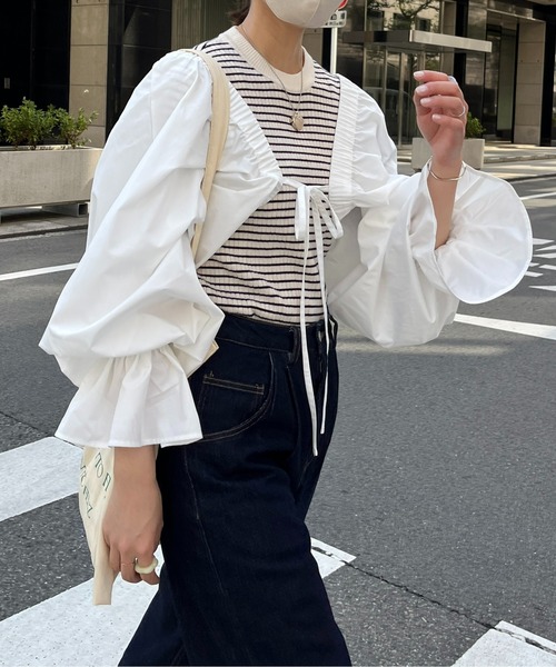 CPCM（シーピーシーエム）の「キャンディースリーブ2WAYボレロ（シャツ  