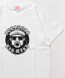 BIG MIKE ビッグマイク/ OJISAN COLLEGE SS TEE オジサン カレッジ 半袖プリント Tシャツ / 102328401