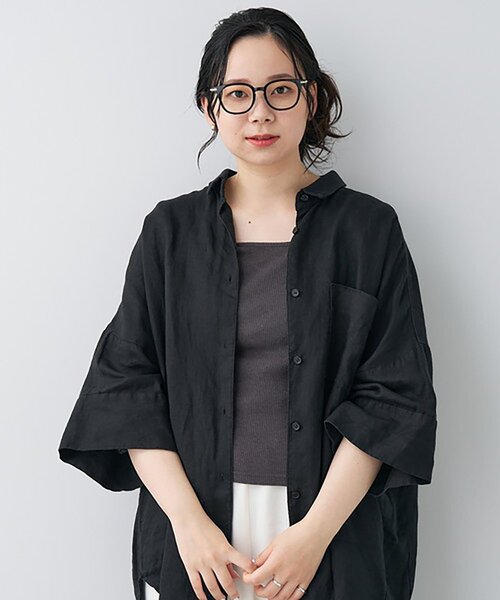 Zoff（ゾフ）の「[セール価格]CLASSIC(クラシック)（メガネ・レディース・ブルー/ブラウン/クリア/ブラック・FREE）」の12枚目の写真