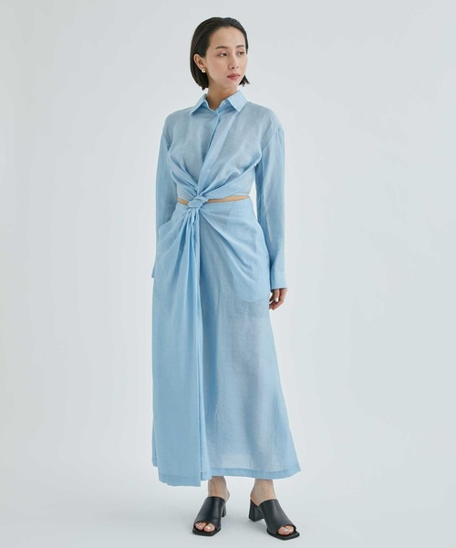 HARUNOBUMURATA/ハルノブムラタ】HARPER/ドレス・ワンピース（シャツ