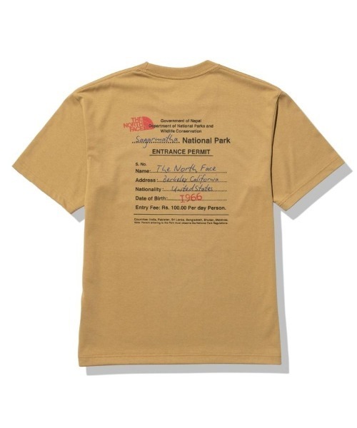 THE NORTH FACE(ザノースフェイス)の「【THE NORTH FACE】S/S ETRCE PEMISONT(Tシャツ/カットソー・メンズ・ベージュ/ホワイト・MEDIUM/LARGE/X-LARGE)」の2枚目の写真
