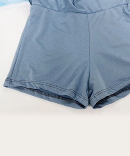 Dalfwin（ダールフィン）の「2WAYオフショルダーレースアップ水着 ２点セットスイムウェア（水着・レディース・ブルー/ピンク・ONE SIZE）」の20枚目の写真