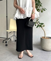 prose verse | バックスリットリップルポンチナロースカート(スカート)