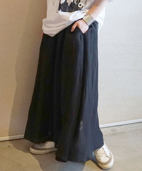 【美品】JOUNAL STANDARD LUXE　ボーダー　ミラノリブスカート 美品】JOUNAL STANDARD LUXE ボーダー ミラノリブスカート