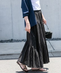 URBAN RESEARCH Sonny Label | ドビーコットンティアードスカート(スカート)