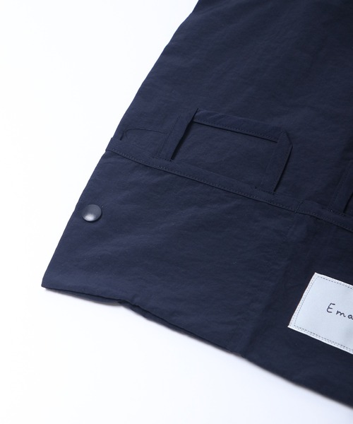 Emago（イマゴ）の「EMAGO ネコと花刺繍エコバック（エコバッグ/サブバッグ・レディース・グレー/カーキ/ネイビー・FREE）」の11枚目の写真