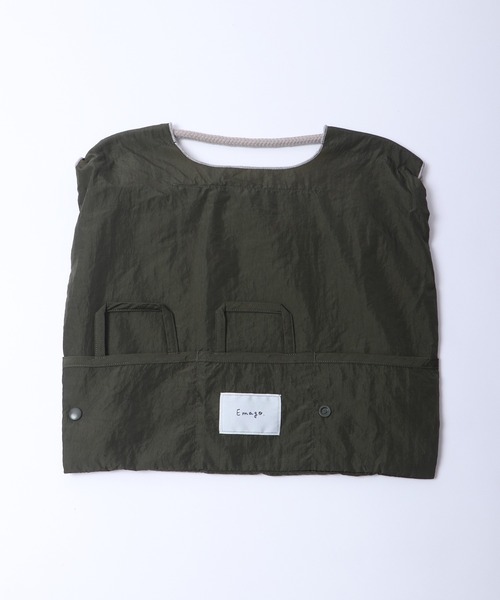 EMAGO ネコと花刺繍エコバック（エコバッグ/サブバッグ）｜Emago