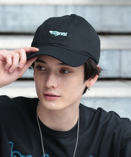 SIGNAL SPORTS（シグナルスポーツ）の「【SIGNAL SPORTS】グラフィック刺繍キャップ（キャップ・メンズ・ネイビー/ブラック・FREE）」の2枚目の写真